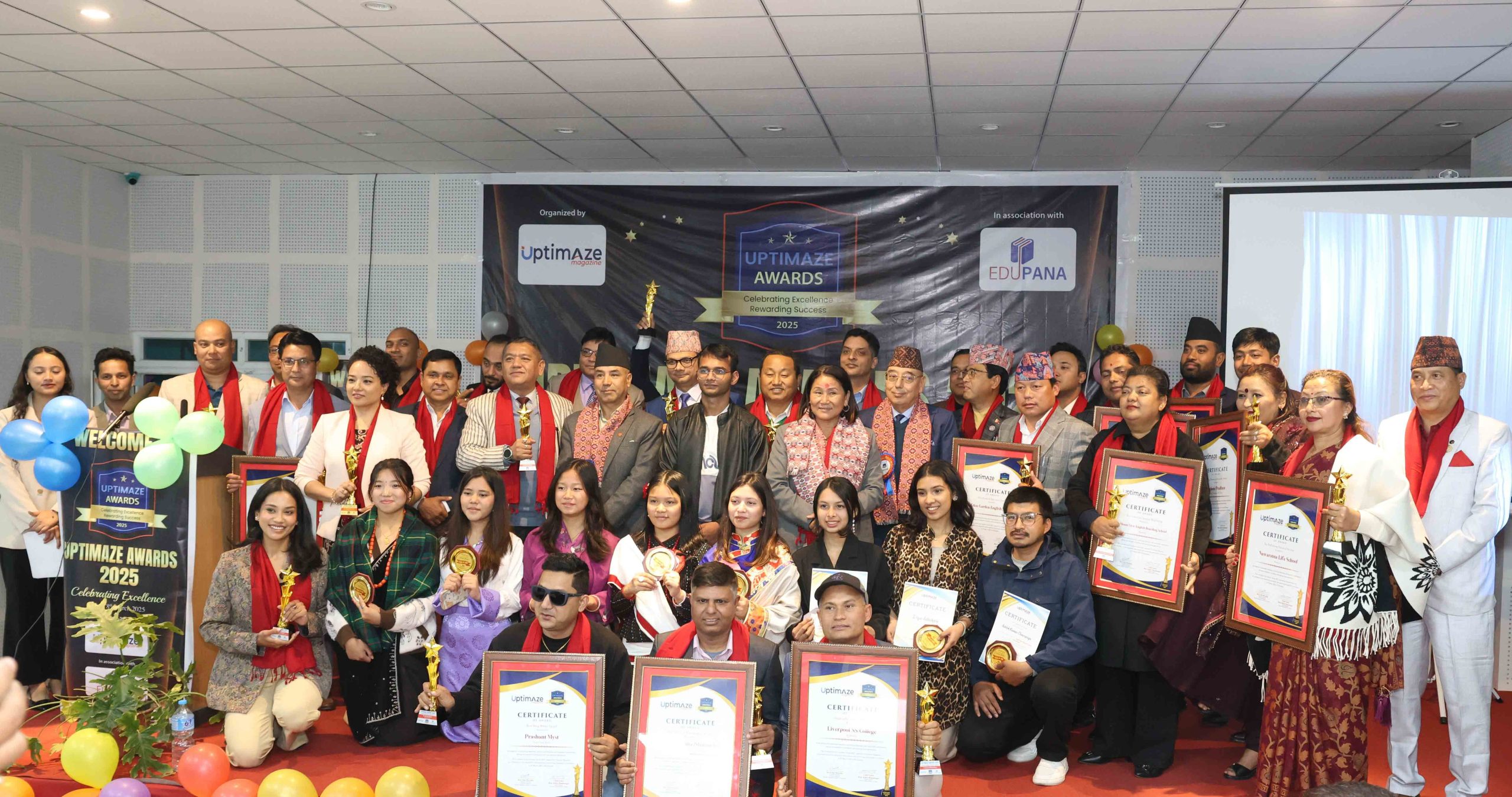 Uptimaze Awards 2025: Celebrating Excellence, Innovation, and Leadership in Kathmandu